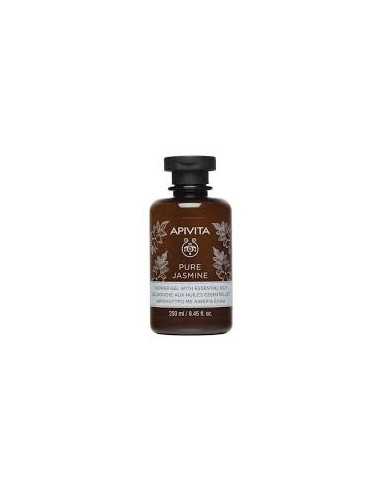 APIVITA PURE JASMINE SHOWER GEL 250 ML/20 - Gel Doccia con Oli Essenziali - Gelsomino