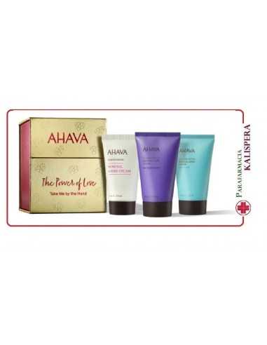 AHAVA TAKE ME BY THE HAND MINERAL HAND CREAM 40 ML + MINERALHAND CREAM SEA KISSED 40 ML + MINERAL HAND CREAM SPRING BLOSSOM 40 M