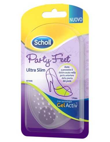 SCHOLL PARTY FEET GEL ACTIV ULTRA SOTTILE PIANTA SOTTILE