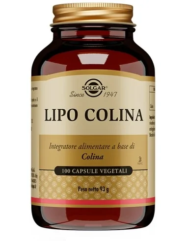 SOLGAR LIPO COLINA 100CPS VEGETALI