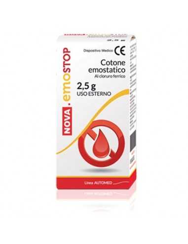 COTONE EMOSTATICO CON CLORURO FERRICO NOVA EMOSTOP 2,5 G